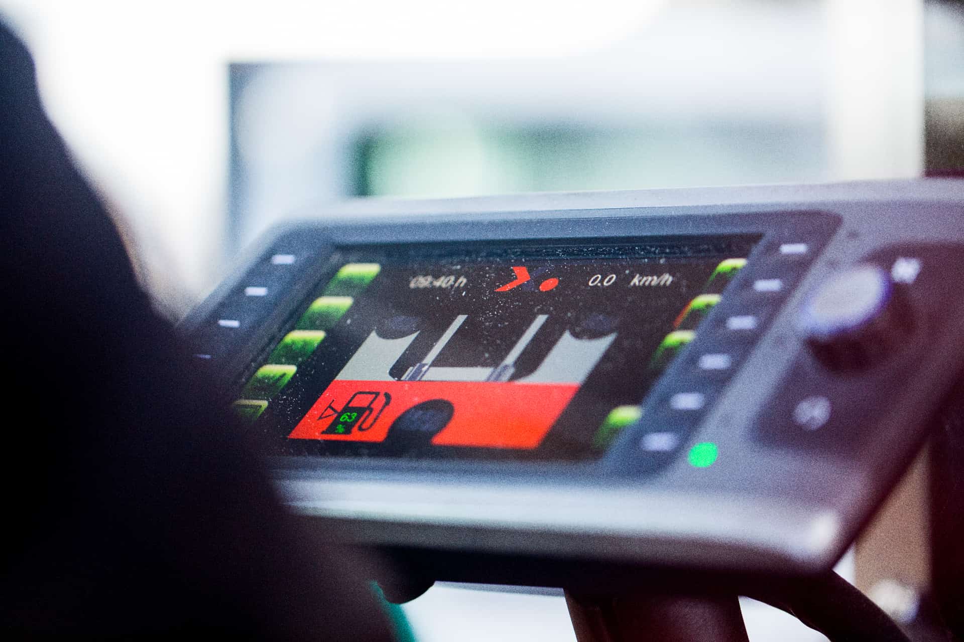 O terminal de operação simples da DQX da HUBTEX