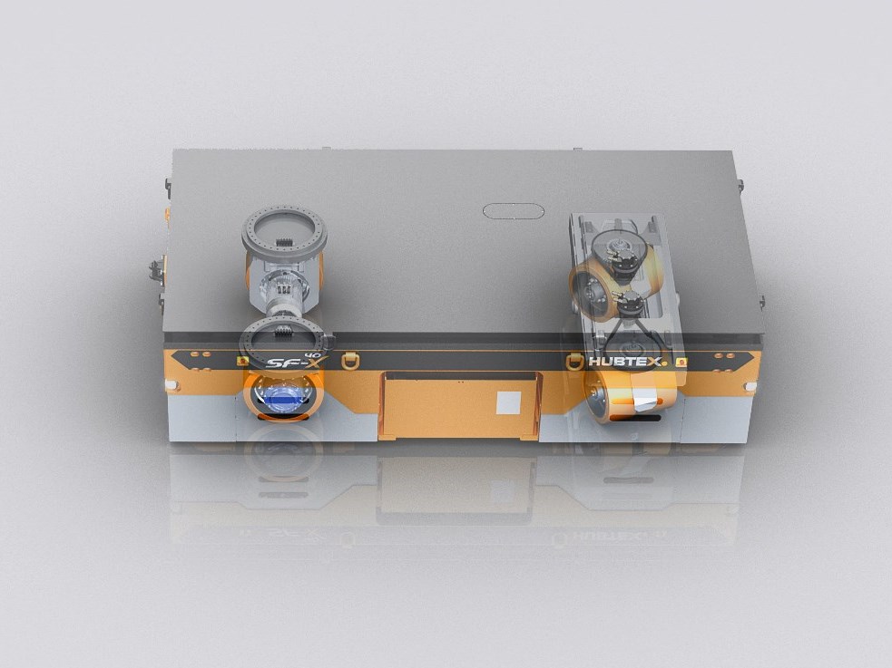 New SFX platform transporter with 2 steering systems