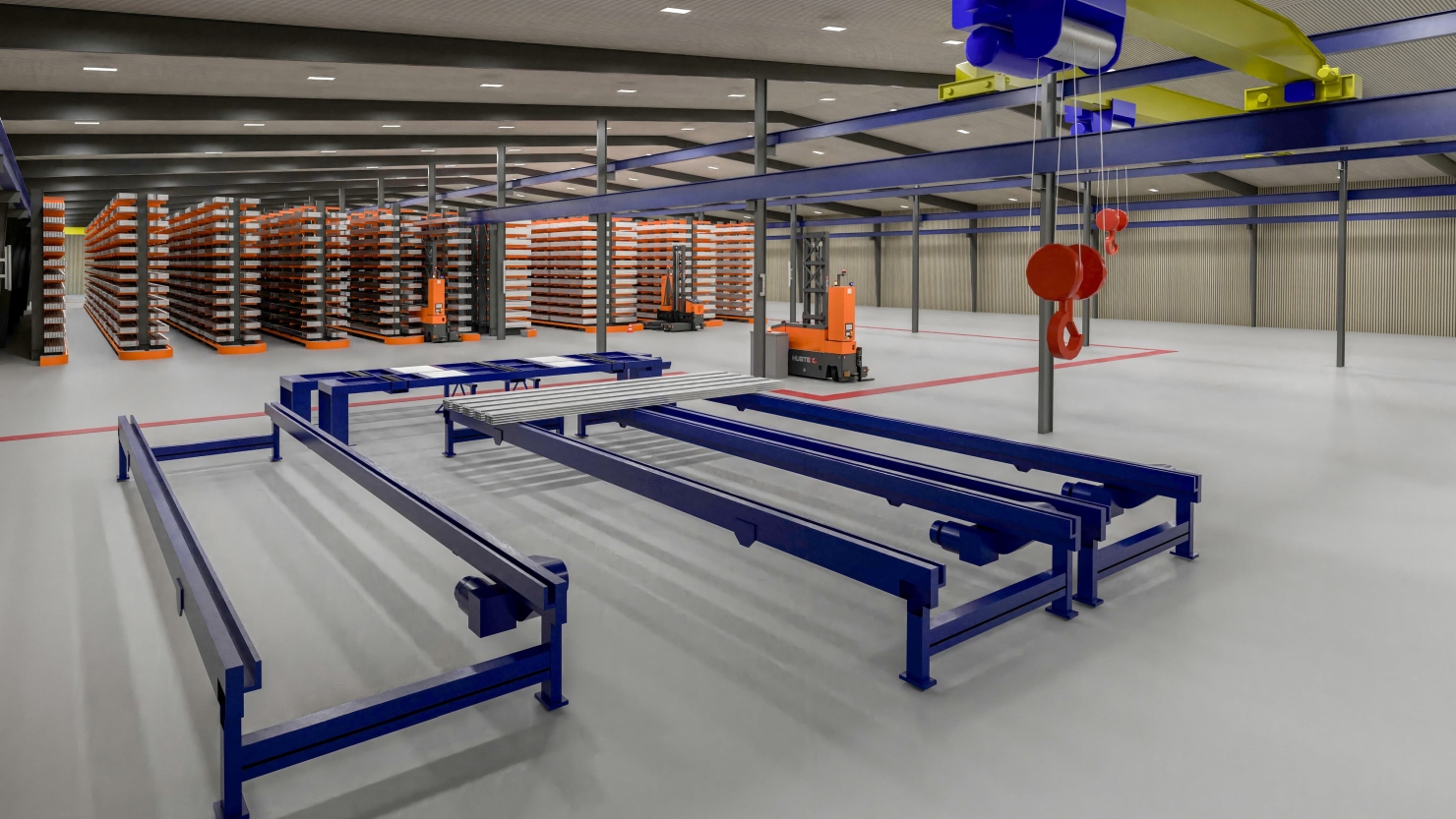 AGV Mehrwegestapler Phoenix mt Stahl Serivce Center