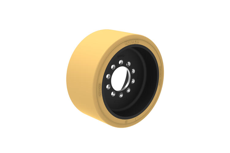 Neumáticos de poliuretano Vulkollan de HUBTEX
