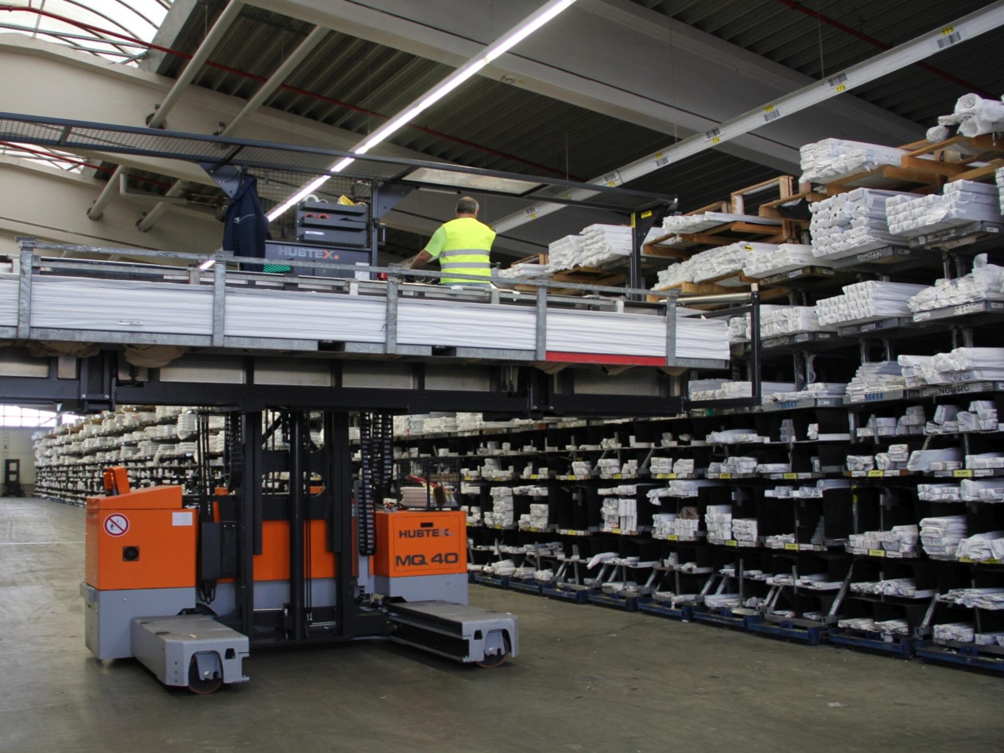 ESTL con piattaforma di commissionamento