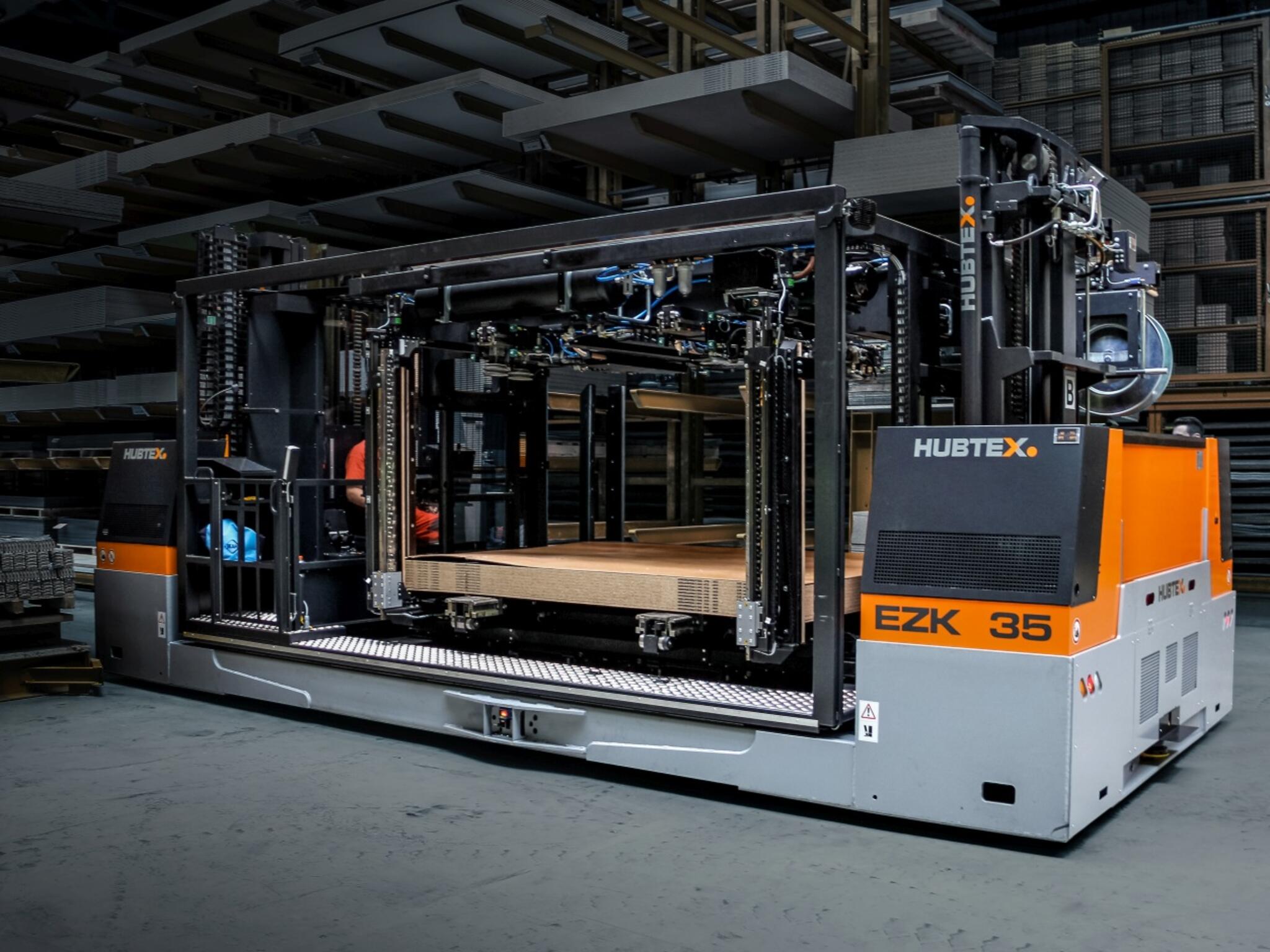 De elektrische dubbelzijdige orderpicker met techniek voor opname via vacuüm