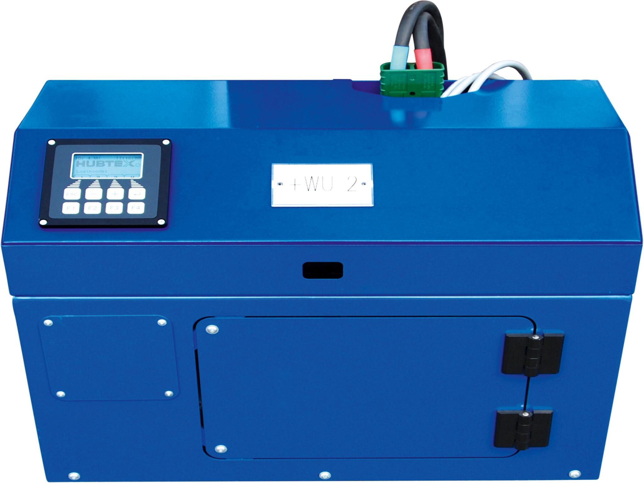 Un gruppo ruote di carico WU HUBTEX.