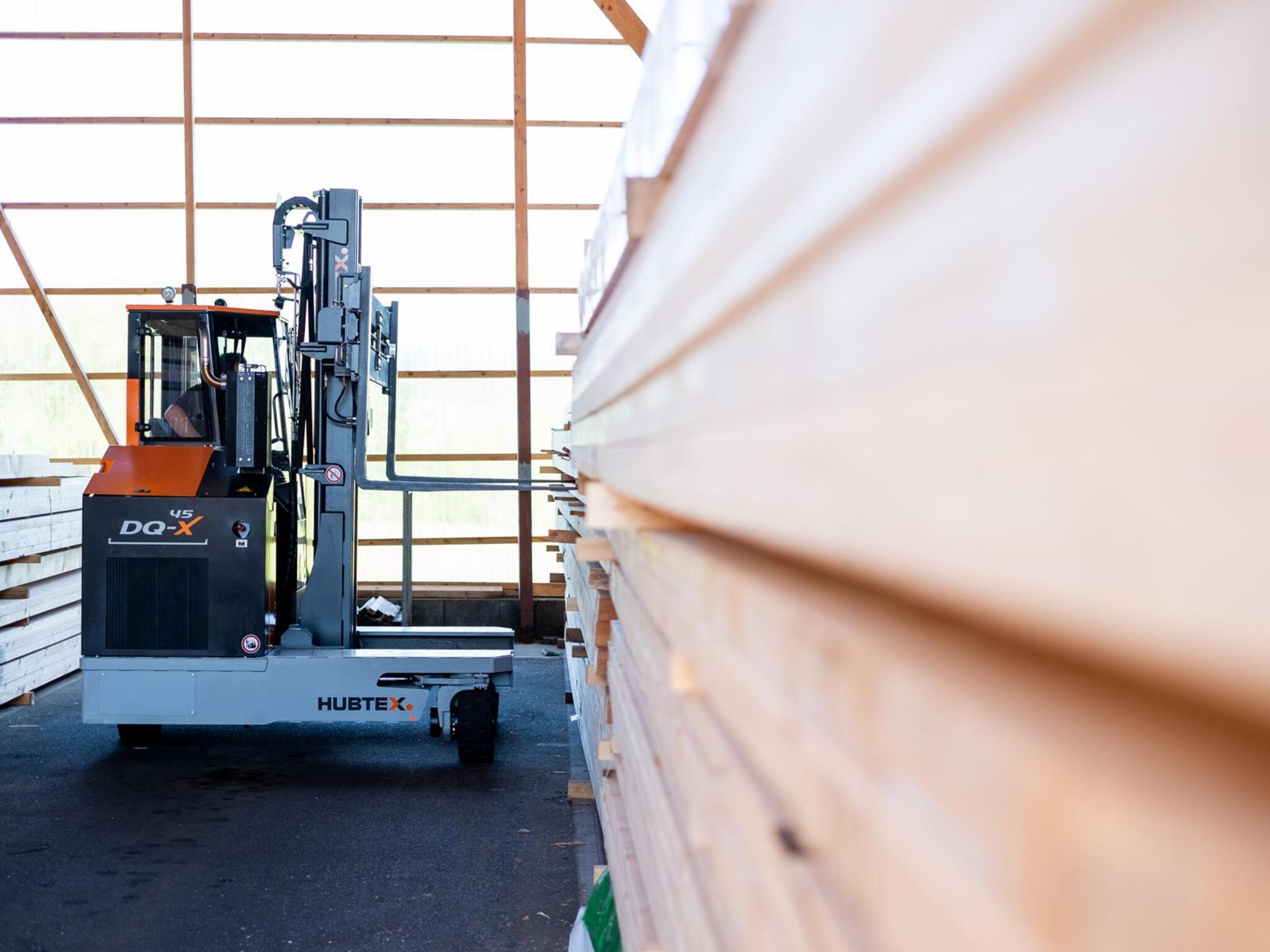 HUBTEX DQ-X überzeugt im Einsatz