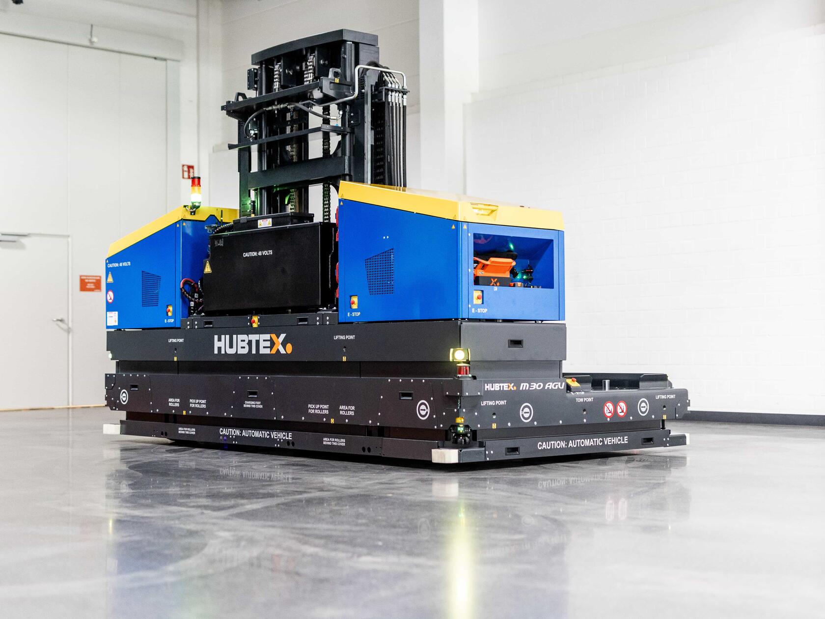 HUBTEX multidirectional forklift PHOENIX AGV