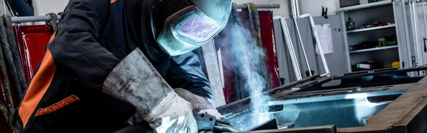 Industriemechaniker von HUBTEX - bestens geschützt